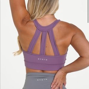 Mauve NVGTN Sports bra